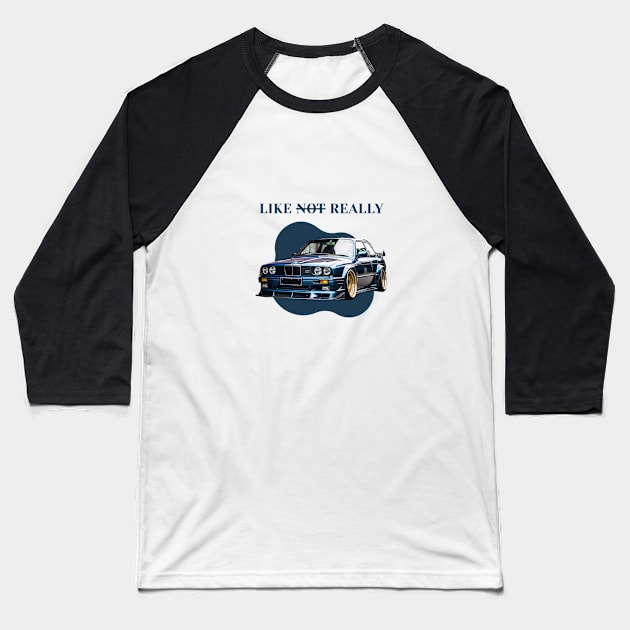 Classic sportscars Baseball T-Shirt by MOTOSHIFT